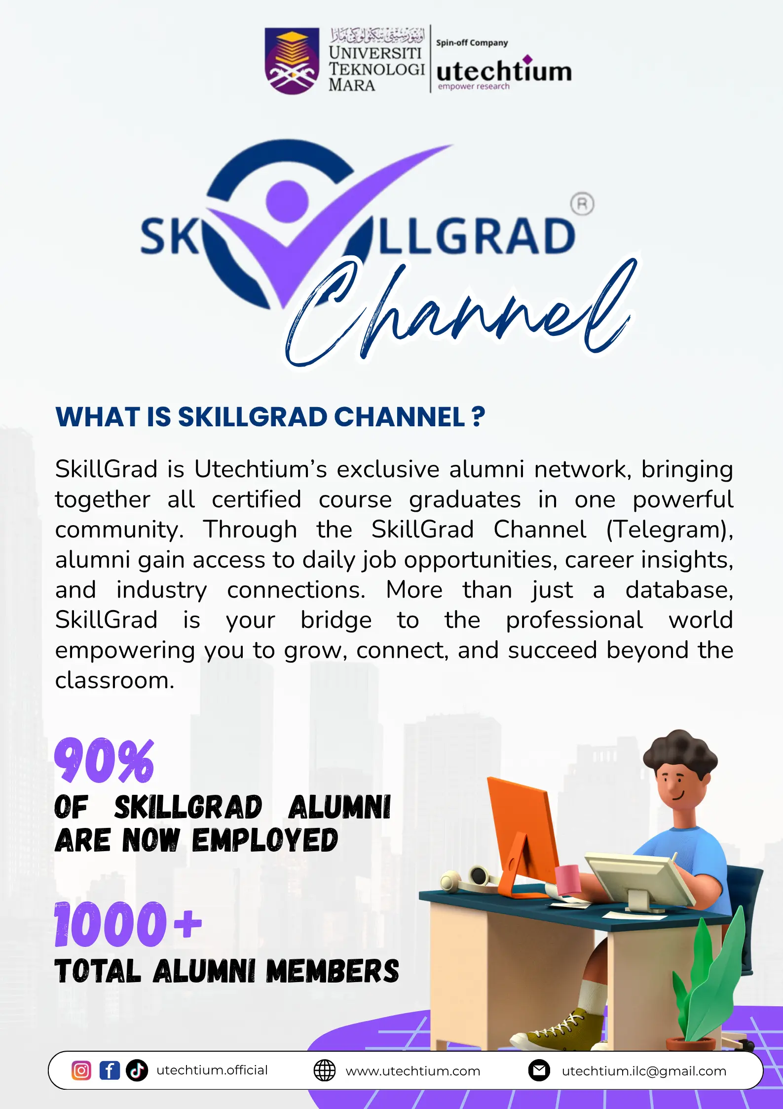 SkillGrad Channel Poster